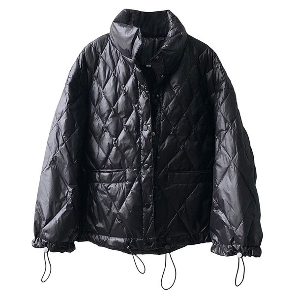 warm down jacket women winter korean style loose diamond fashion stand-up collar 211013, Black
warm down jacket women winter korean style loose diamond fashion stand-up collar 211013, Black