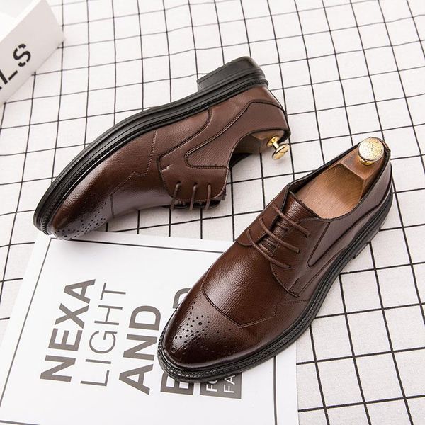 dress shoes cimim brand business formal fashion men casual leather italy bullock comfortable luxury office loafers, Black
dress shoes cimim brand business formal fashion men casual leather italy bullock comfortable luxury office loafers, Black
