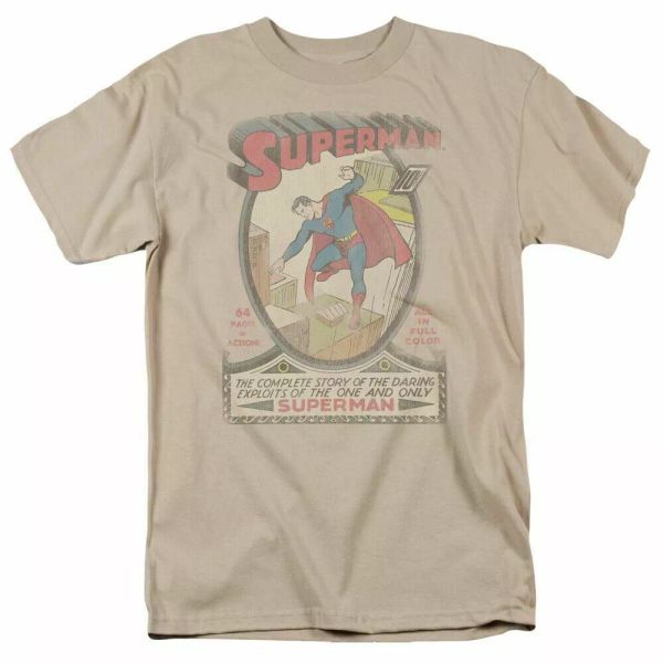 superman superman 1 distressed t shirt mens licensed classic dc comics tee sand, White;black
superman superman 1 distressed t shirt mens licensed classic dc comics tee sand, White;black