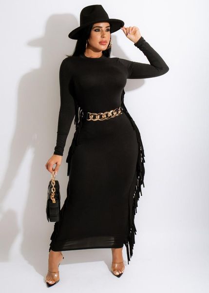 casual dresses ufoa 2021 women temperament street pure color multi-color slim long sleeves tassel bag hip dress, Black;gray
casual dresses ufoa 2021 women temperament street pure color multi-color slim long sleeves tassel bag hip dress, Black;gray