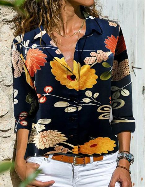 women's blouses & shirts long sleeve shirt lapel large size ladies casual top, White
women's blouses & shirts long sleeve shirt lapel large size ladies casual top, White