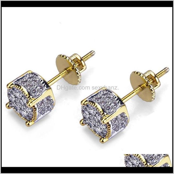drop delivery 2021 mens hip hop stud earrings jewelry womens fashion gold round zircon earring for men hiphop bo9wf, Golden;silver
drop delivery 2021 mens hip hop stud earrings jewelry womens fashion gold round zircon earring for men hiphop bo9wf, Golden;silver