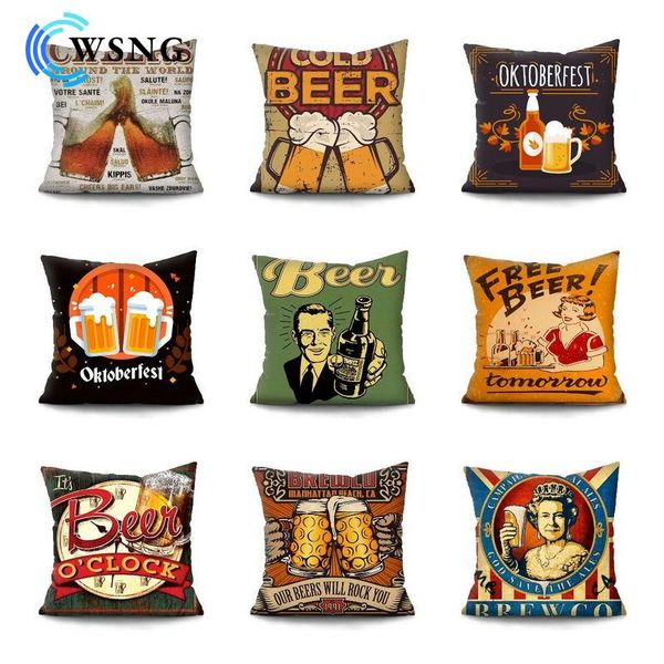 cushion/decorative pillow retro poster cushion cover watercolor bar cold beer case decor home decoration pillowcase sofa decorative 45*45cm
cushion/decorative pillow retro poster cushion cover watercolor bar cold beer case decor home decoration pillowcase sofa decorative 45*45cm
