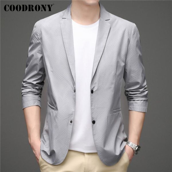 men's suits & blazers coodrony brand autumn winter arrival male suit business dress casual jacket men clothing soft thin coat luxury bl, White;black 
men's suits & blazers coodrony brand autumn winter arrival male suit business dress casual jacket men clothing soft thin coat luxury bl, White;black