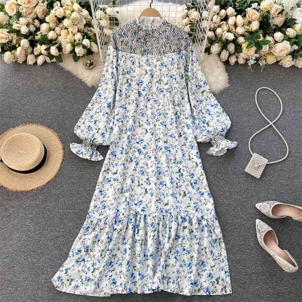 spring printed elastic stand-up collar puff sleeve vestidos women's loose and thin casual ruffled midi dress gk022 210507, Black;gray
spring printed elastic stand-up collar puff sleeve vestidos women's loose and thin casual ruffled midi dress gk022 210507, Black;gray