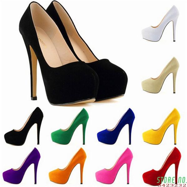 dress shoes star style super high platform women pumps arrival european and american fashion solid flock skin shallow heels, Black
dress shoes star style super high platform women pumps arrival european and american fashion solid flock skin shallow heels, Black