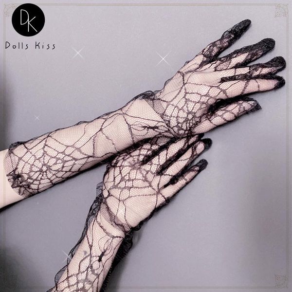 five fingers gloves harajuku punk lolita lace mesh cosplay women full finger length sleeve gothic fingerless thin mittens streetwear, Blue;gray
five fingers gloves harajuku punk lolita lace mesh cosplay women full finger length sleeve gothic fingerless thin mittens streetwear, Blue;gray
