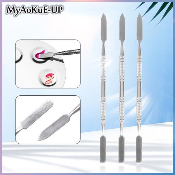false eyelashes mixing spatula tool spatuler rod dental manicure clean nail art stainless steel makeup foundation eyeshadow mix stick color
false eyelashes mixing spatula tool spatuler rod dental manicure clean nail art stainless steel makeup foundation eyeshadow mix stick color