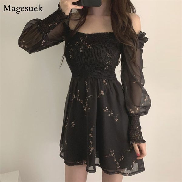 off shoulder print black dress women summer puff sleeve chiffon es korean vintage casual mini vestidos 13676 210512, Black;gray
off shoulder print black dress women summer puff sleeve chiffon es korean vintage casual mini vestidos 13676 210512, Black;gray