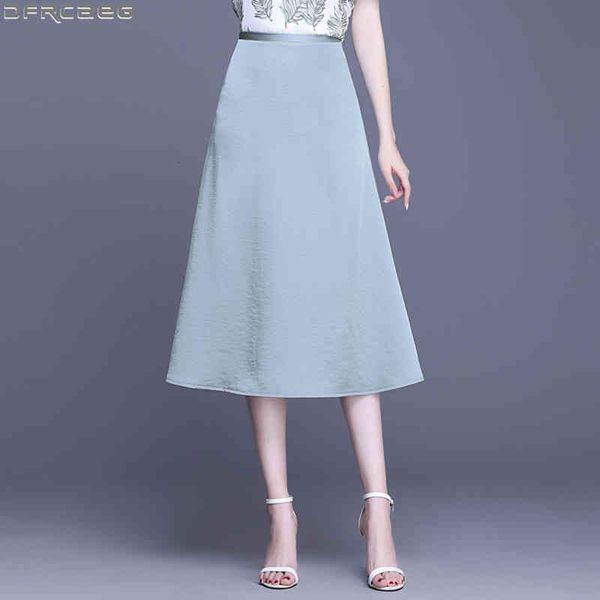 casual dresses autumn elegant high waist skirt women solid vintage jupe longue femme bodycon a line saia satin blue black falda mi, Black;gray
casual dresses autumn elegant high waist skirt women solid vintage jupe longue femme bodycon a line saia satin blue black falda mi, Black;gray