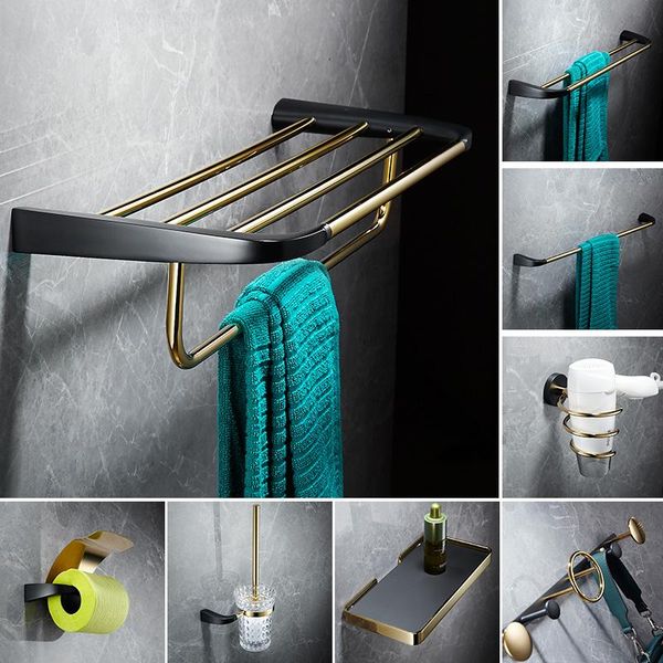nordic bathroom brass towel rack light luxury black and gold bath pendant set bar ring toilet brush holder robe hook accessory
nordic bathroom brass towel rack light luxury black and gold bath pendant set bar ring toilet brush holder robe hook accessory