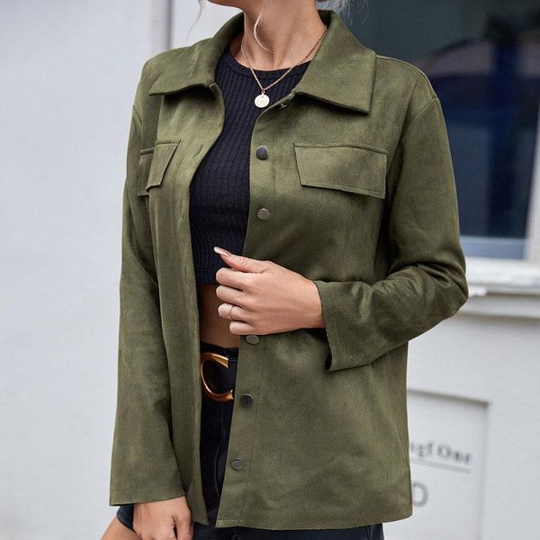 women's jackets women overcoats female candy color winter autumn coats suede cute clothing outside wear y, Black;brown
women's jackets women overcoats female candy color winter autumn coats suede cute clothing outside wear y, Black;brown