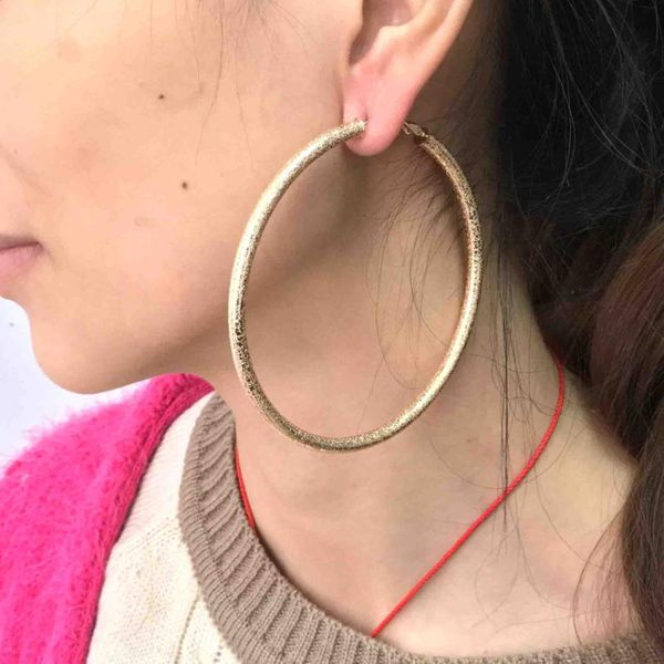 hoop & huggie uken classic big earring for women fashion statement jewelry golden silver color 80*75mm punk earrings fe219
hoop & huggie uken classic big earring for women fashion statement jewelry golden silver color 80*75mm punk earrings fe219