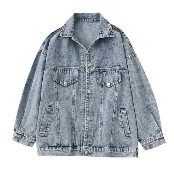 jacket women boyfriends denim jacket 2021 spring fall fashion long sleeves blue blazers casual streetwear women's coat, Black;brown
jacket women boyfriends denim jacket 2021 spring fall fashion long sleeves blue blazers casual streetwear women's coat, Black;brown
