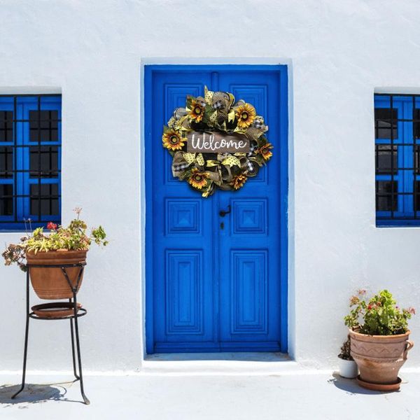 bee sunflower wreath spring artificial flower garland hanging welcome door sign ornament wall window home decoration decorative flowers & wr
bee sunflower wreath spring artificial flower garland hanging welcome door sign ornament wall window home decoration decorative flowers & wr
