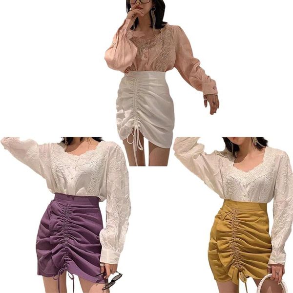 skirts 2021 korean version was thin drawstring irregular short skirt female summer bag hip temperament high waist a wor, Black
skirts 2021 korean version was thin drawstring irregular short skirt female summer bag hip temperament high waist a wor, Black
