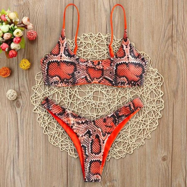 women two piece swimwear bikini set suspenders backless snake skin printing high cut v-neck swimsuit bathing #f5 women's, White;black
women two piece swimwear bikini set suspenders backless snake skin printing high cut v-neck swimsuit bathing #f5 women's, White;black