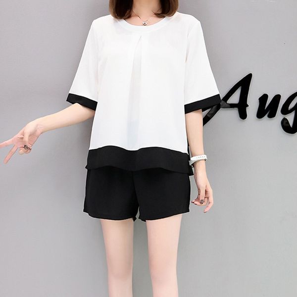 two piece dress women fashion two-piece set summer loose black casual suits shorts o-neck t-shirt korean sleeved 2pcs half white s n55l
two piece dress women fashion two-piece set summer loose black casual suits shorts o-neck t-shirt korean sleeved 2pcs half white s n55l