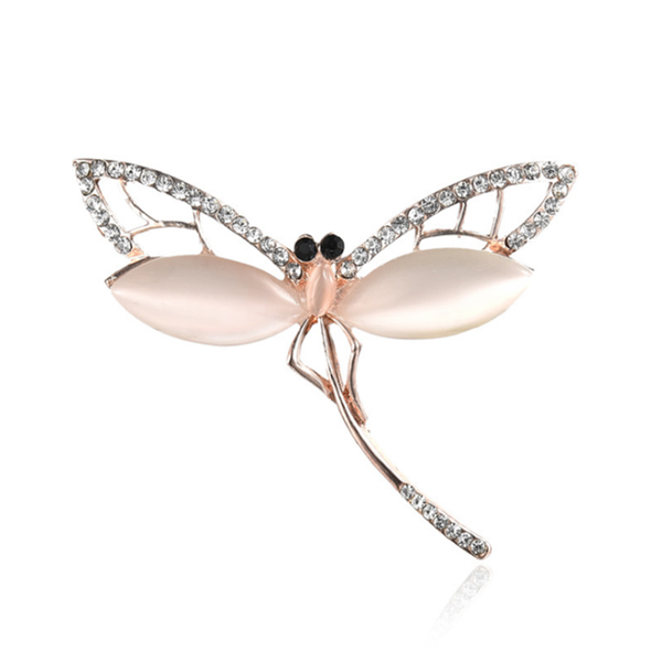 pins, brooches trendy rose gold color alloy dragonfly shape cat eye stone brooch with rhinestone fashion jewelry, Gray
pins, brooches trendy rose gold color alloy dragonfly shape cat eye stone brooch with rhinestone fashion jewelry, Gray