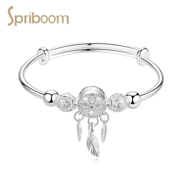 charm bracelets dreamcatcher for women tassel feather beads bracelet elegant silver color &bangle female jewelry gift, Golden;silver
charm bracelets dreamcatcher for women tassel feather beads bracelet elegant silver color &bangle female jewelry gift, Golden;silver