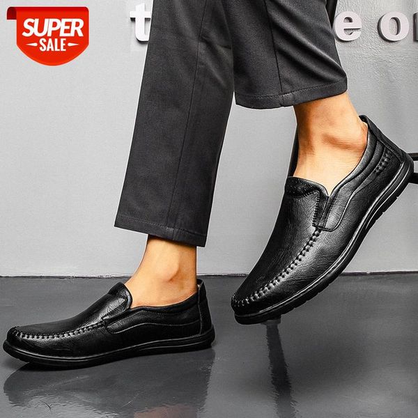 spring and autumn men's leather shoes, soft sole, casual summer black british business suits, work #km0p
spring and autumn men's leather shoes, soft sole, casual summer black british business suits, work #km0p