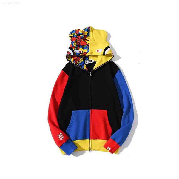 jerseys hoodies 2021 brand shark head violent bear red, blue yellow color matching men's women's ear hooded cardigan sweater, Black
jerseys hoodies 2021 brand shark head violent bear red, blue yellow color matching men's women's ear hooded cardigan sweater, Black