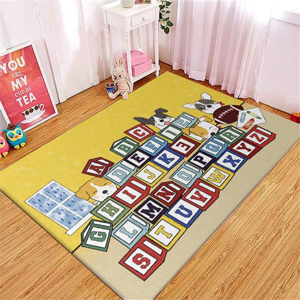 cute cartoon dog colorful letter carpets for children abc early education puzzle kids girls boys bedroom rugs play mat non-slip
cute cartoon dog colorful letter carpets for children abc early education puzzle kids girls boys bedroom rugs play mat non-slip