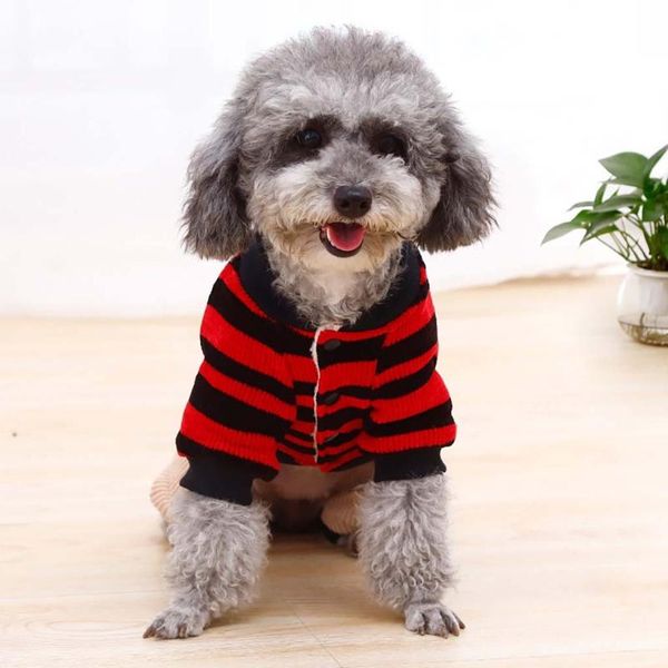dog apparel knitted sweater chihuahua clothes winter knitwear pet puppy jumper striped print warm corduroy jackets 19dec31
dog apparel knitted sweater chihuahua clothes winter knitwear pet puppy jumper striped print warm corduroy jackets 19dec31