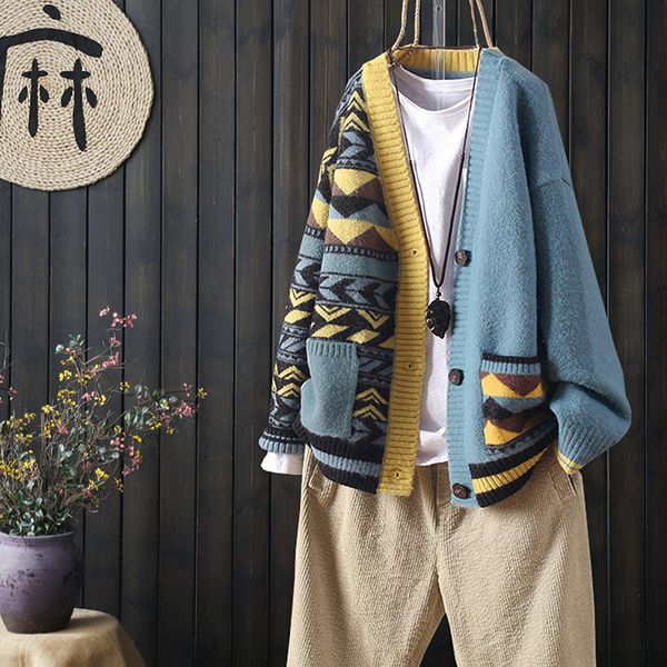 2021 autumn and winter matching large poets long sleeve buttoned outer knit cardigan women loose literary v-ne sweater, Black
2021 autumn and winter matching large poets long sleeve buttoned outer knit cardigan women loose literary v-ne sweater, Black