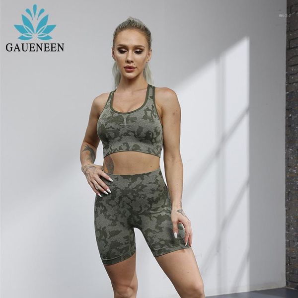 yoga outfit gaueneen camo set women sportswear fitness suit gym clothing sport bra seamless camouflage shorts workout clothes
yoga outfit gaueneen camo set women sportswear fitness suit gym clothing sport bra seamless camouflage shorts workout clothes