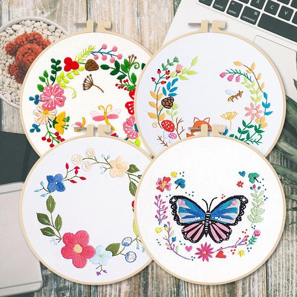 1/4pack flowers plants pattern round handwork embroidery kits for beginners sewing craft kit needlework tools cross stitch other arts and cr
1/4pack flowers plants pattern round handwork embroidery kits for beginners sewing craft kit needlework tools cross stitch other arts and cr