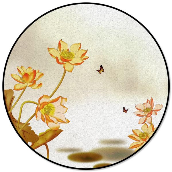 carpets ink lotus butterfly round rug for living room home decor kids children's bedroom area rugs mats
carpets ink lotus butterfly round rug for living room home decor kids children's bedroom area rugs mats