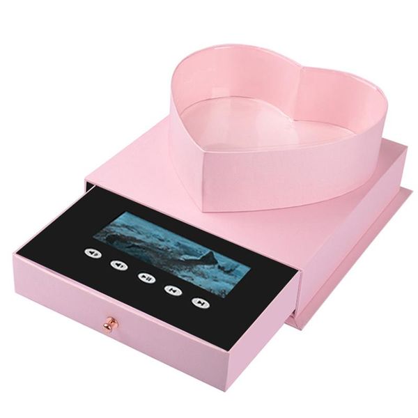 gift wrap heart shaped promotion high resolution lcd screen supplier video box 7 inch
gift wrap heart shaped promotion high resolution lcd screen supplier video box 7 inch