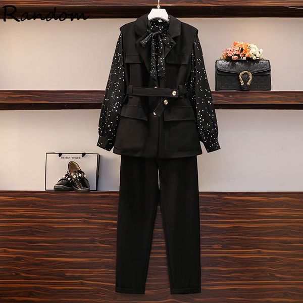 women's tracksuits women ol three piece set female shirt vest and pant office single-breasted blazer coat workwear smart s, Gray
women's tracksuits women ol three piece set female shirt vest and pant office single-breasted blazer coat workwear smart s, Gray