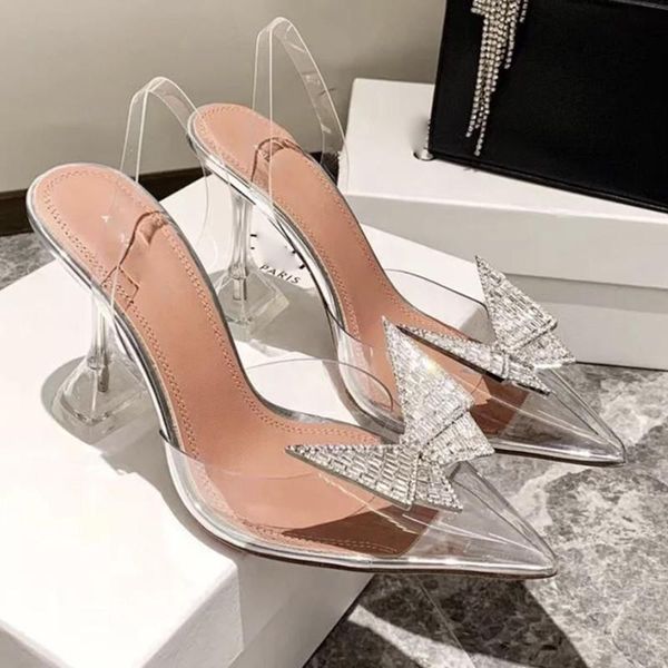 dress shoes hjwsfdcai transparent pvc fashion butterfly-knot narrow band high heel bling crystal pointed toe pumps wedding women, Black
dress shoes hjwsfdcai transparent pvc fashion butterfly-knot narrow band high heel bling crystal pointed toe pumps wedding women, Black