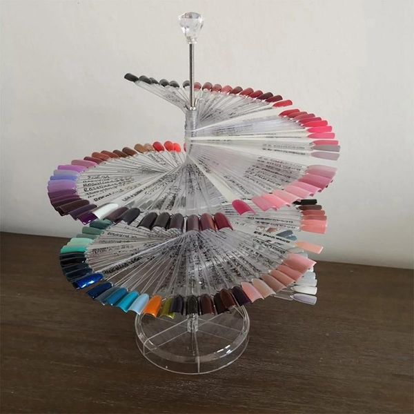 120colors nail tips display stand diy art showing shelf gel polish color card rotating kits
120colors nail tips display stand diy art showing shelf gel polish color card rotating kits