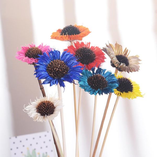 decorative flowers & wreaths 5pcs naturally dried sunflower artificial flower farmhouse filler floral decor fake diy garland home wedding
decorative flowers & wreaths 5pcs naturally dried sunflower artificial flower farmhouse filler floral decor fake diy garland home wedding
