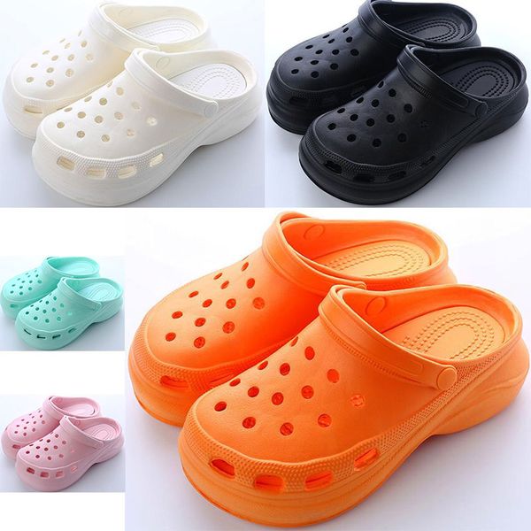 newly sell womens summer thick-soled hole shoes ladies height increase shoe black white orange pink girls women beach classic sandals slippe
newly sell womens summer thick-soled hole shoes ladies height increase shoe black white orange pink girls women beach classic sandals slippe