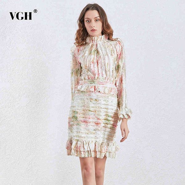 vgh elegant patchwork dress for women stand collar flare long sleeve high waist ruched mini dresses female fashion new tide 210421, Black;gray
vgh elegant patchwork dress for women stand collar flare long sleeve high waist ruched mini dresses female fashion new tide 210421, Black;gray