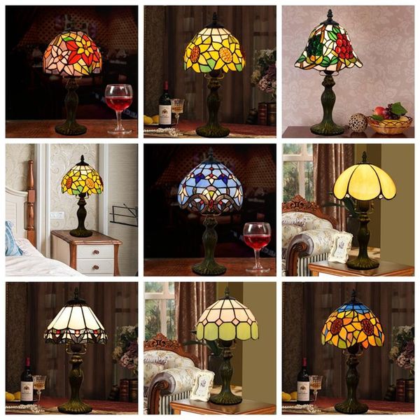 european tiffany stained glass table lamps for living room retro bedroom bedside dining light el bar garden lights
european tiffany stained glass table lamps for living room retro bedroom bedside dining light el bar garden lights