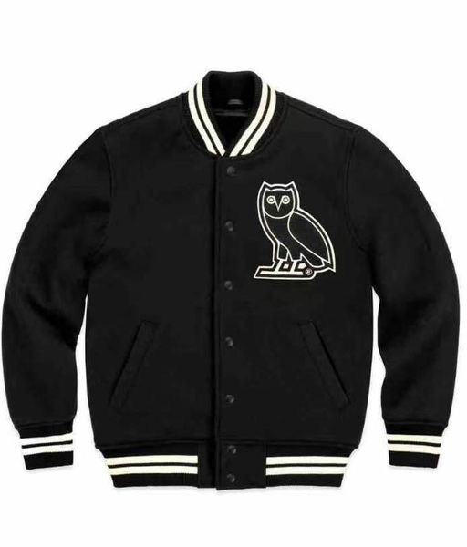 ovo black and yellow color matching baseball jacket men's fashion 2021 winter new casual stand collar jackets fashion brand loose top, Black;brown
ovo black and yellow color matching baseball jacket men's fashion 2021 winter new casual stand collar jackets fashion brand loose top, Black;brown