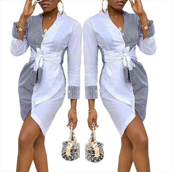 shirt fashion autumn women dresses long sleeve v neck t casual mini office femme vestidos, Black;gray
shirt fashion autumn women dresses long sleeve v neck t casual mini office femme vestidos, Black;gray