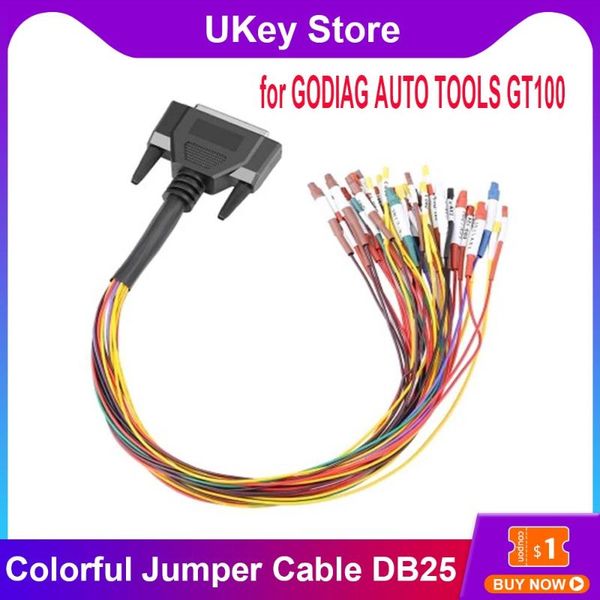 arrival colorful jumper cable db25 for godiag gt100 auto tool obdii break out box ecu connector diagnostic tools
arrival colorful jumper cable db25 for godiag gt100 auto tool obdii break out box ecu connector diagnostic tools