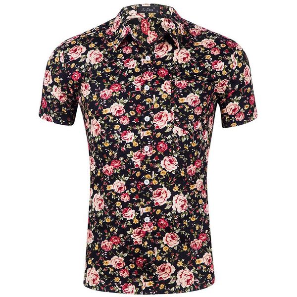 mens summer fashion beach hawaiian shirt brand slim fit short sleeve floral shirts casual holiday party clothing camisa hawaiana men's, White;black
mens summer fashion beach hawaiian shirt brand slim fit short sleeve floral shirts casual holiday party clothing camisa hawaiana men's, White;black
