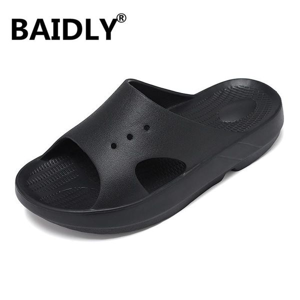 women's slippers fashion casual home flat bathroom shower non-slip light couple water shoes sandalia, Black
women's slippers fashion casual home flat bathroom shower non-slip light couple water shoes sandalia, Black