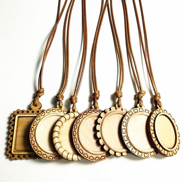 pendants 24pcs wood cabochon settings 25mm dia round square18*25mm ellips blank wooden base with leather cord for diy necklace making, Black
pendants 24pcs wood cabochon settings 25mm dia round square18*25mm ellips blank wooden base with leather cord for diy necklace making, Black