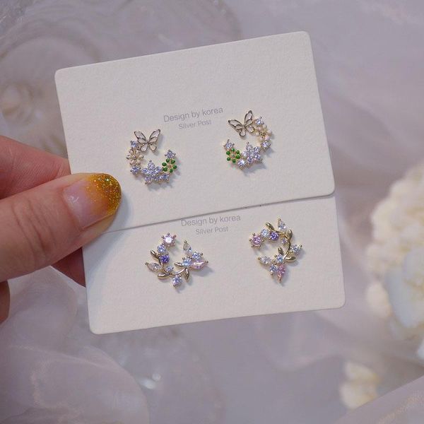 stud fashion flower butterfly earring silver color ear ring for women minimalism clip bin loop jewelry gift accessories, Golden;silver
stud fashion flower butterfly earring silver color ear ring for women minimalism clip bin loop jewelry gift accessories, Golden;silver