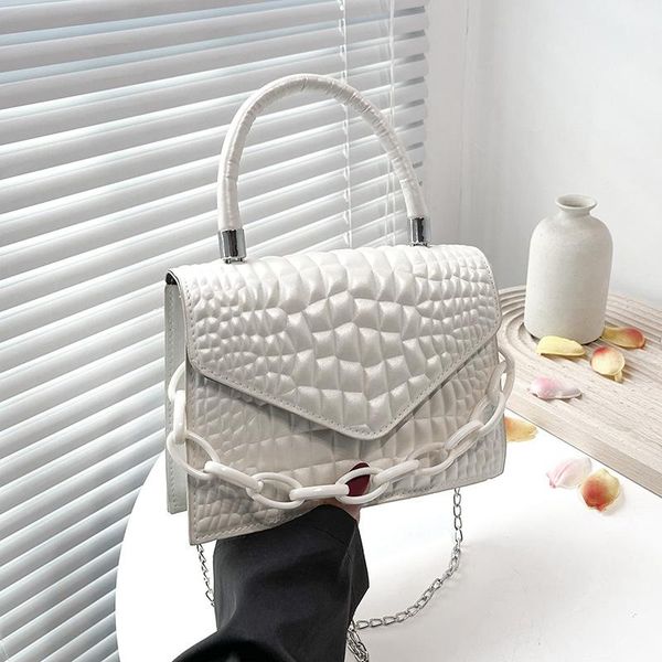 shoulder bags crocodile pattern women bag brand designer handbag metal chain solid color travel messenger square 2021
shoulder bags crocodile pattern women bag brand designer handbag metal chain solid color travel messenger square 2021