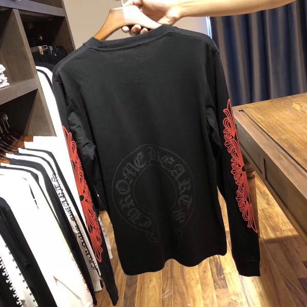 21 winter fashion brand new long sleeve cro sanskrit letter print men's and women's casual versatile t-shirt, White;black
21 winter fashion brand new long sleeve cro sanskrit letter print men's and women's casual versatile t-shirt, White;black