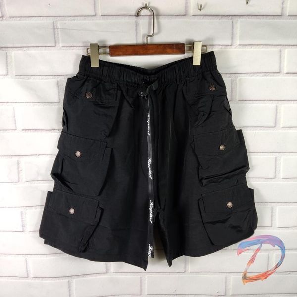 men's shorts kapital women's japanese retro loose multi-pocket overalls oversize street hip-hop five-point pants, White;black
men's shorts kapital women's japanese retro loose multi-pocket overalls oversize street hip-hop five-point pants, White;black